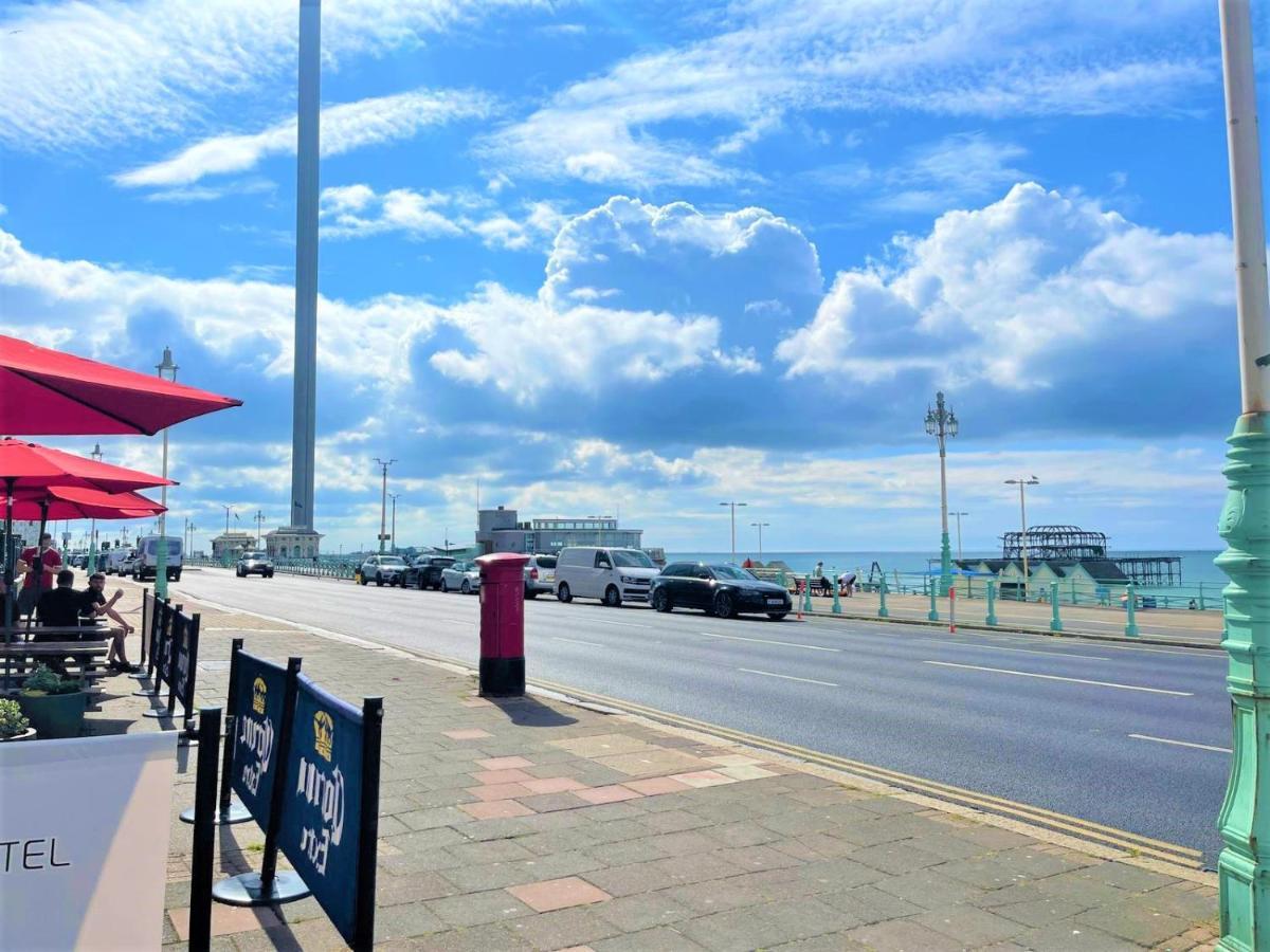 2Cq*Morden Studio Flat *Moments Away From Brighton Seafront Appartamento Esterno foto