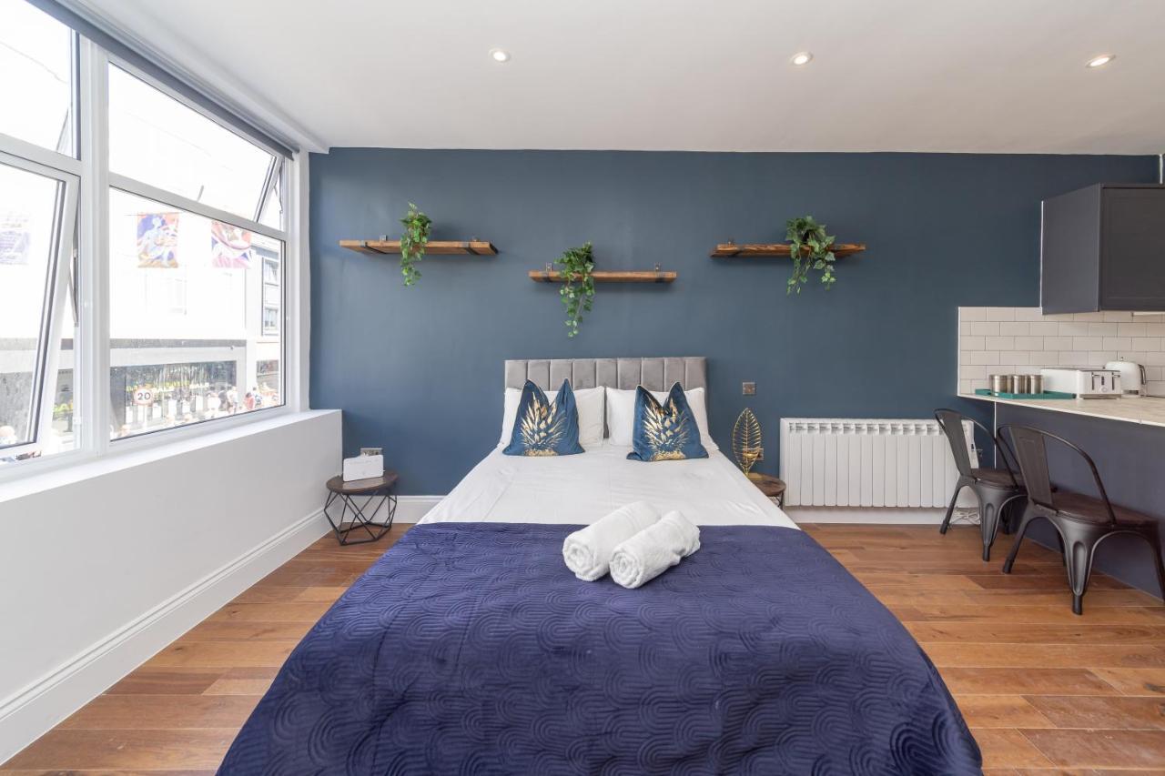 2Cq*Morden Studio Flat *Moments Away From Brighton Seafront Appartamento Esterno foto