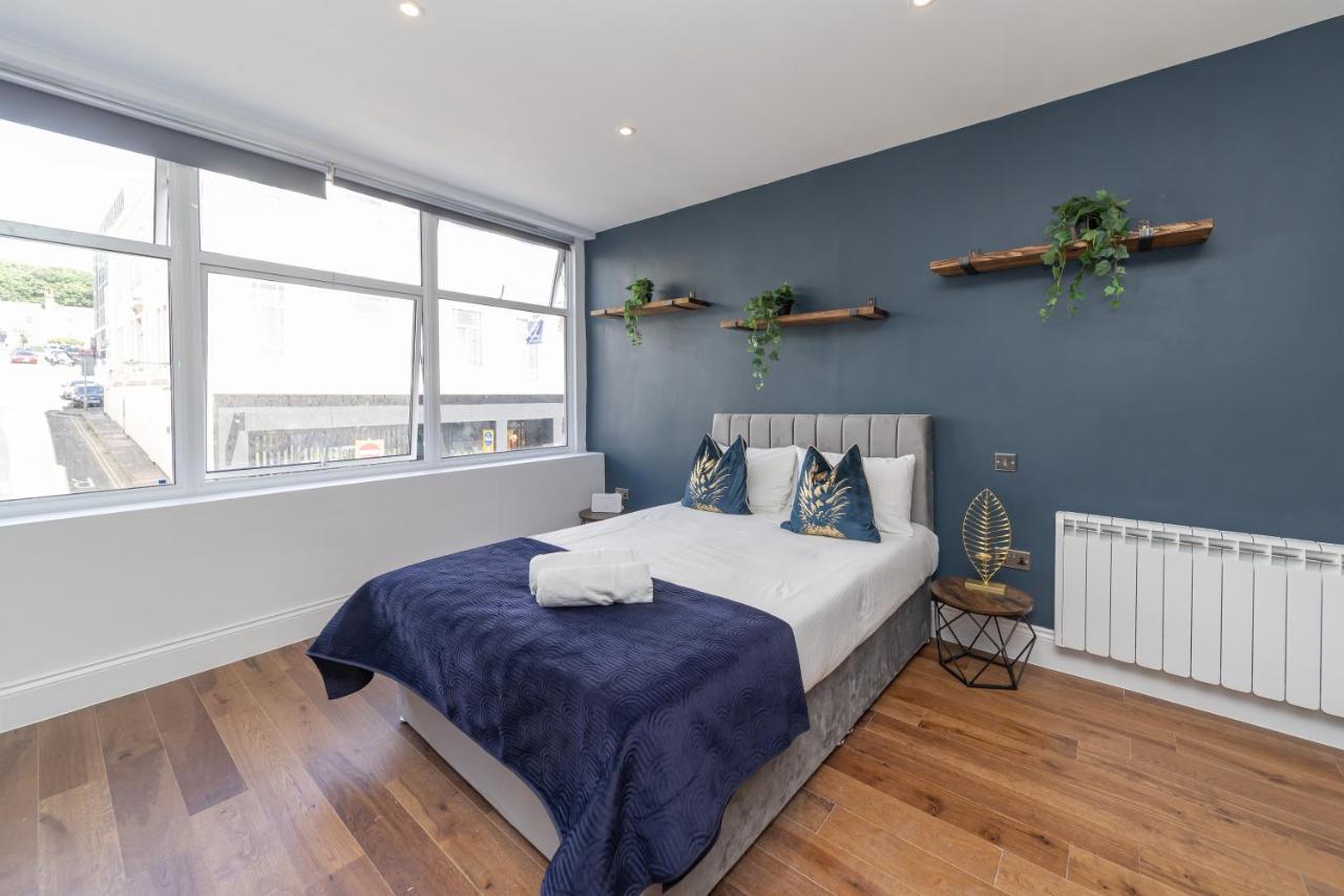 2Cq*Morden Studio Flat *Moments Away From Brighton Seafront Appartamento Esterno foto