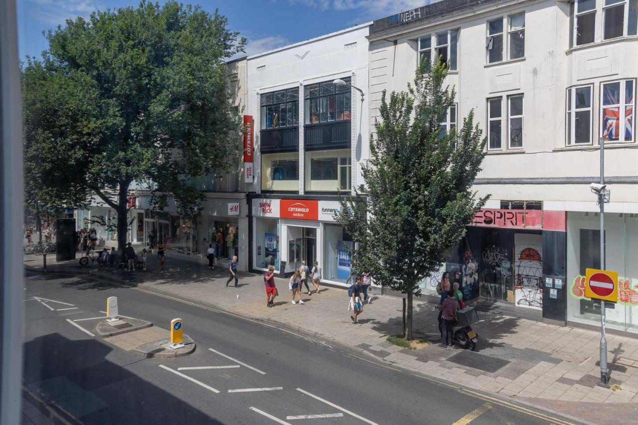 2Cq*Morden Studio Flat *Moments Away From Brighton Seafront Appartamento Esterno foto